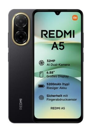 Xiaomi Redmi A5 128GB, Midnight Black
